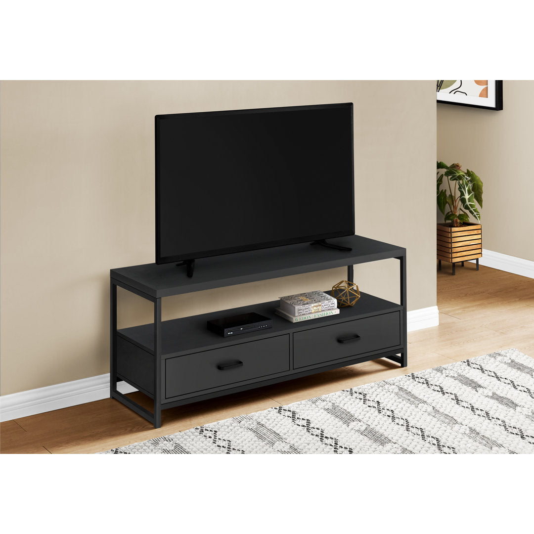 Braxtan TV Stand for TVs up to 48" Latitude Run® Color: Black