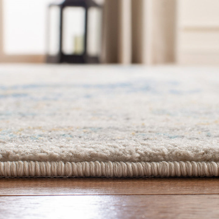 Annette Oriental Ivory/Blue Area Rug Langley Street® Rug Size: Runner 2'2" x 9'