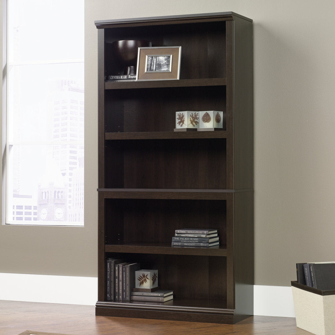 Alexsia 69.76" H x 35.28" W Standard Bookcase Lark Manor™ Color: Cinnamon Cherry
