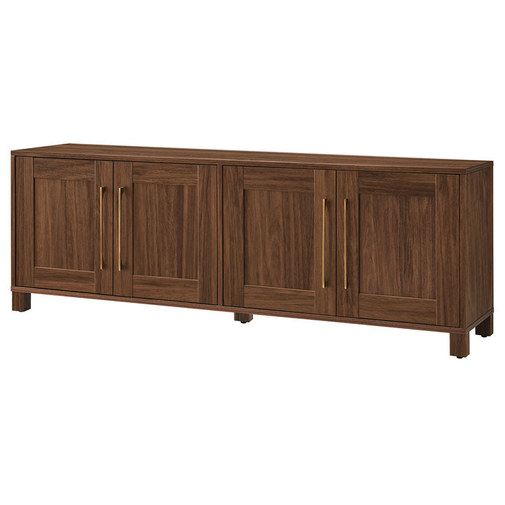Chabot TV Stand for TVs up to 78" Latitude Run® Color: Walnut