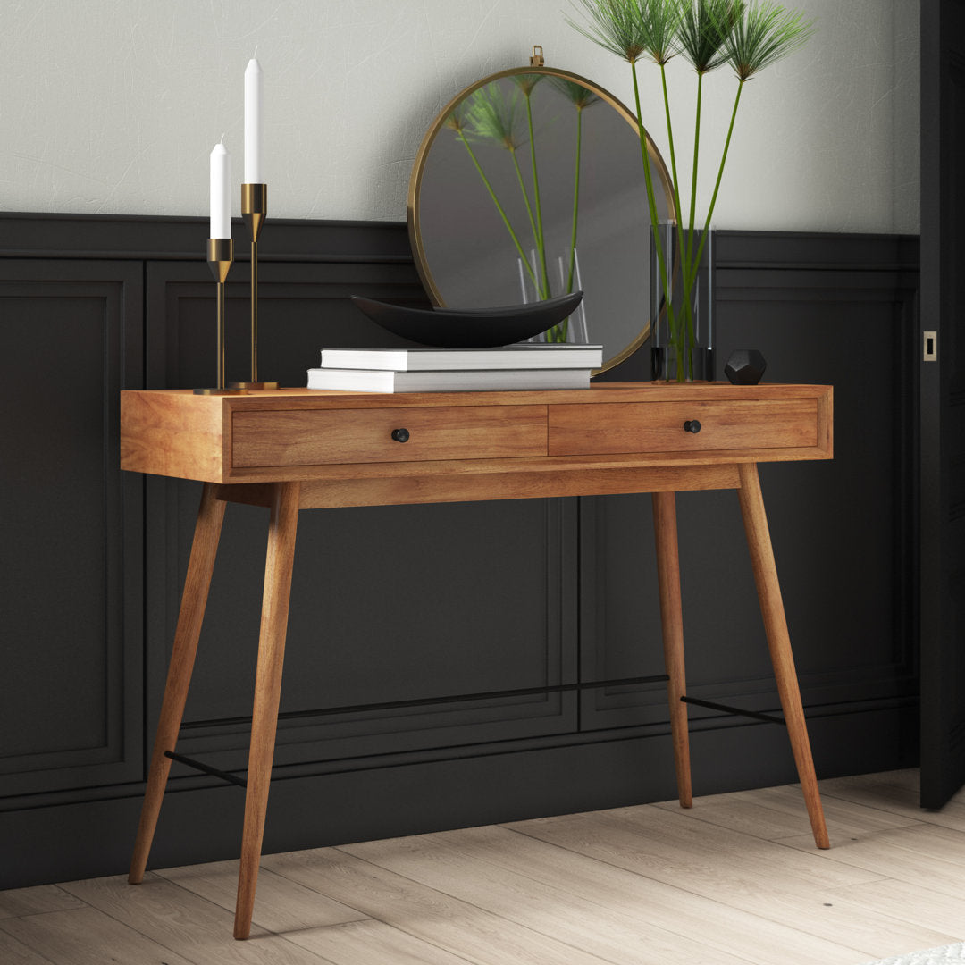 Andresen 47.75" Console Table Mercury Row® Color: Brown