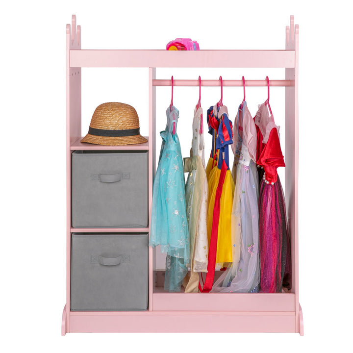 Helen Armoire Gemma Violet Color: Pink