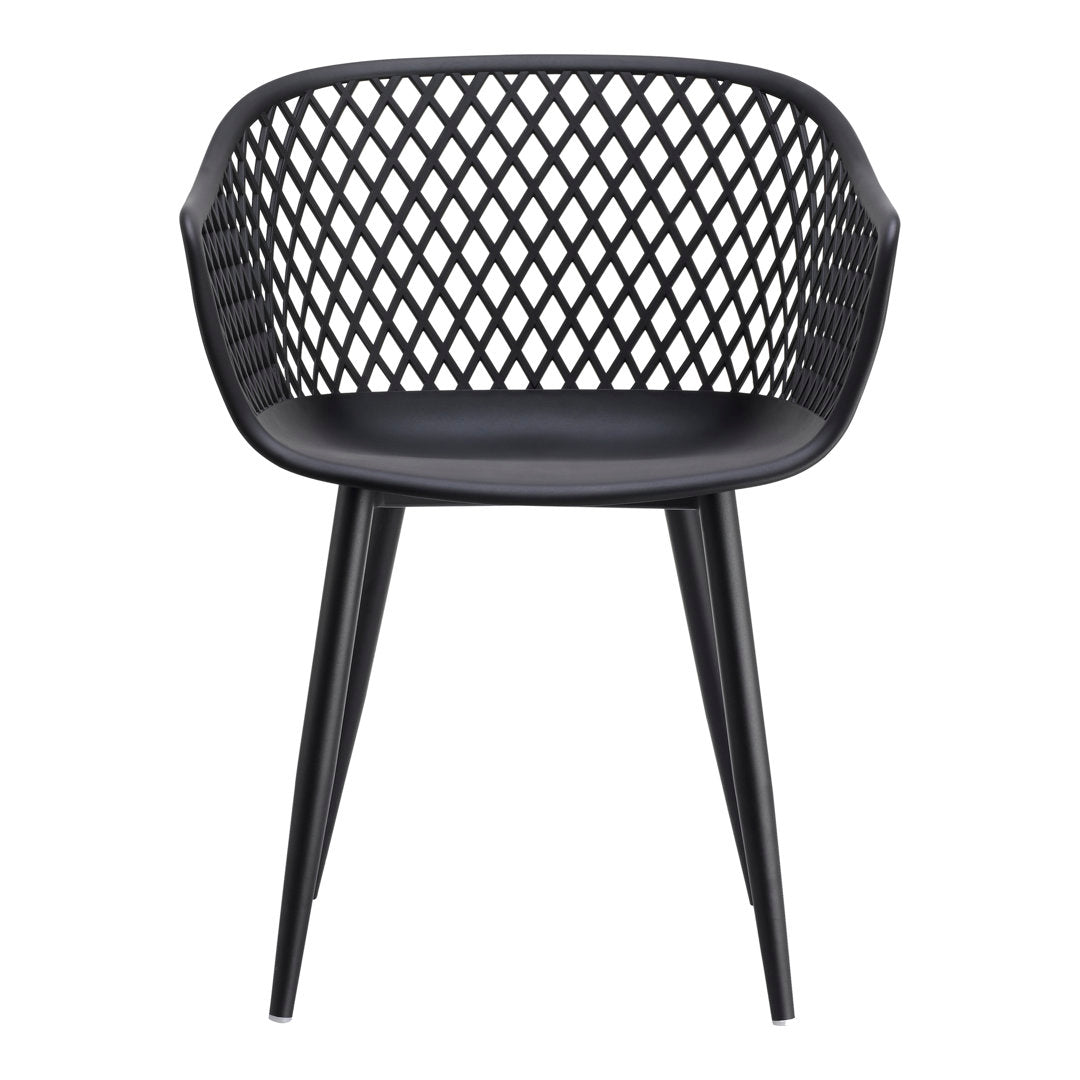 Newark Patio Dining Armchair (Set of 2) AllModern Color: Black