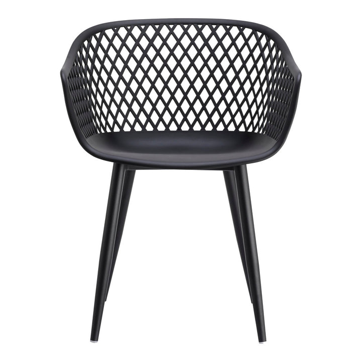 Newark Patio Dining Armchair (Set of 2) AllModern Color: Black