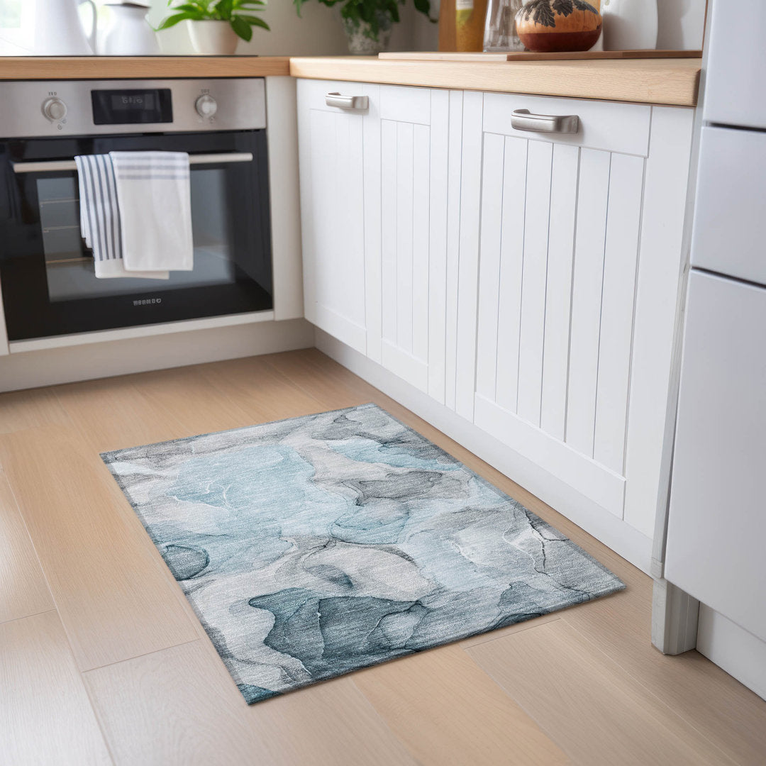 Alfonzo Indoor/Outdoor Area Rug with Non-Slip Backing Langley Street® Rug Size: Rectangle 1'8" x 2'6"