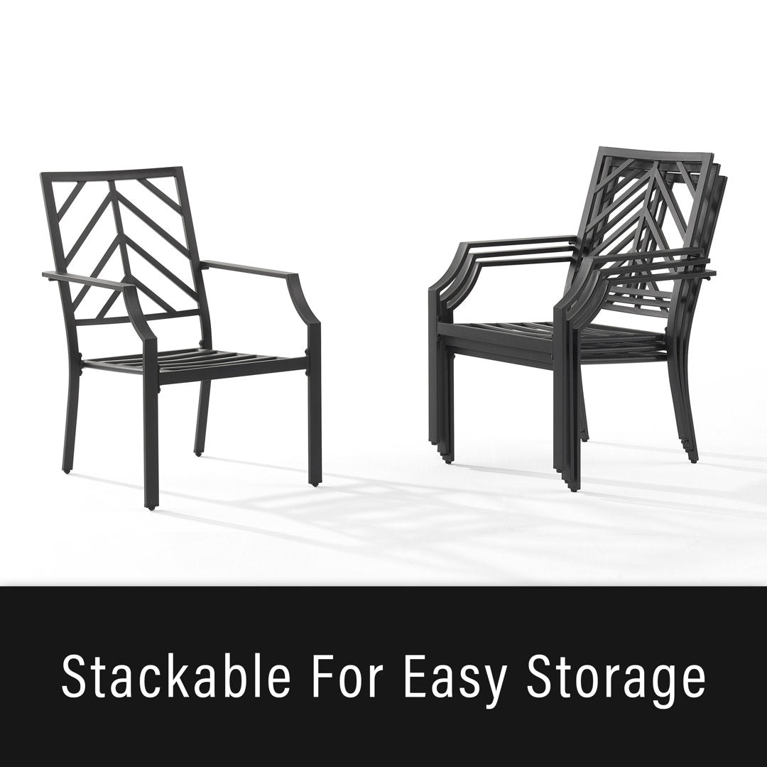 Tollstrup Patio Dining Armchair with Cushion (Set of 2) Wildon Home®