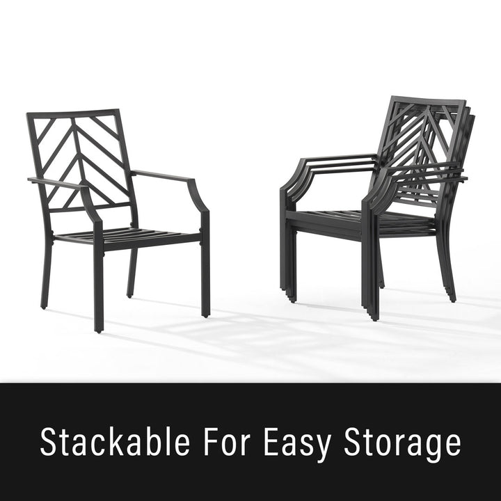 Tollstrup Patio Dining Armchair with Cushion (Set of 2) Wildon Home®