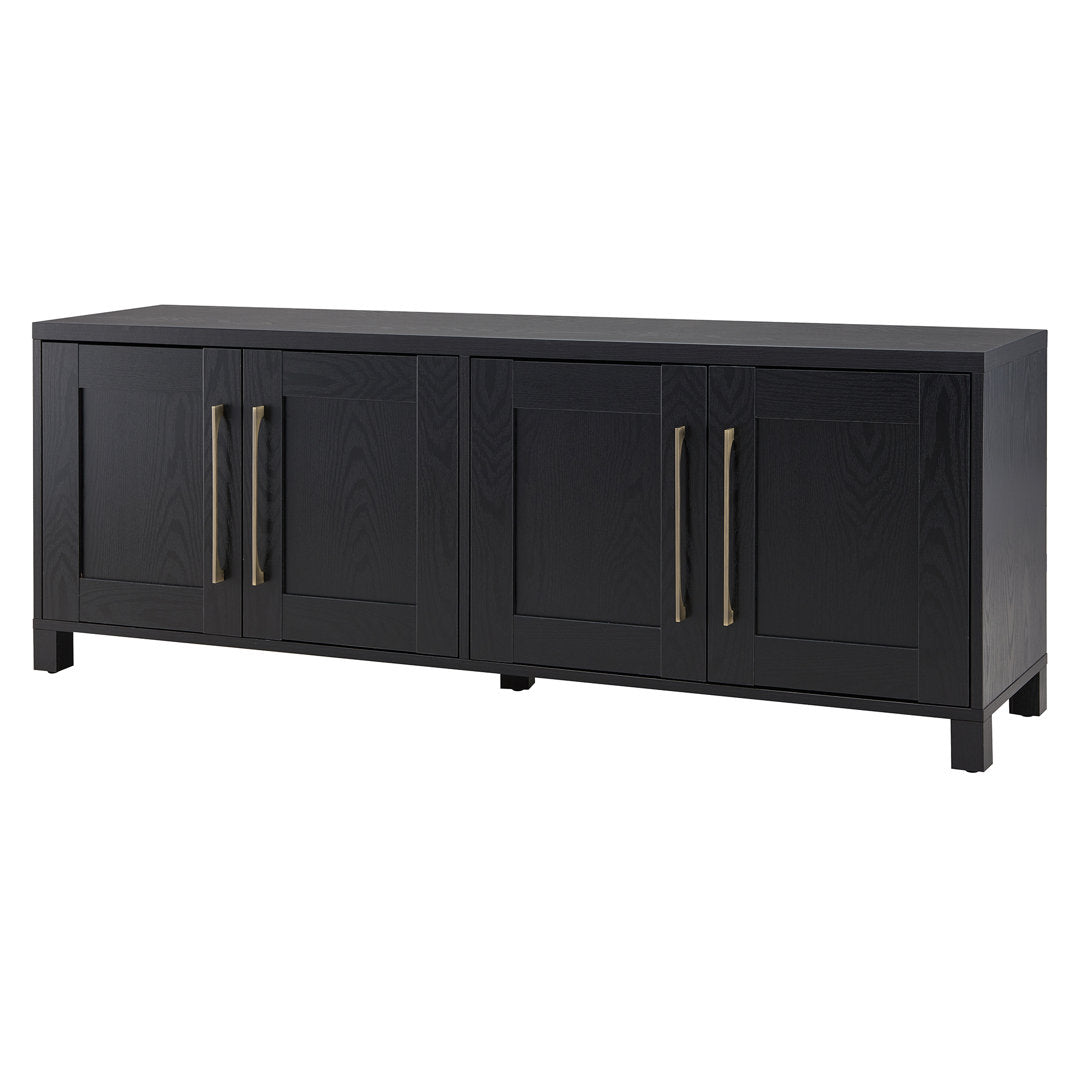 Chabot TV Stand for TVs up to 78" Latitude Run® Color: Black Grain