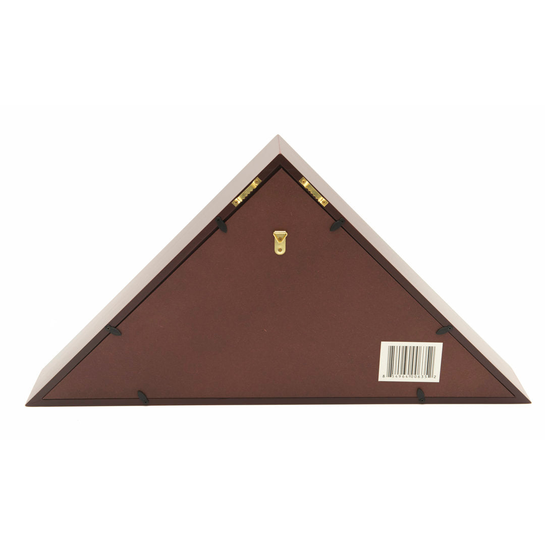 Burial/Funeral/Veteran Flag Elegant Display Case DECOMIL