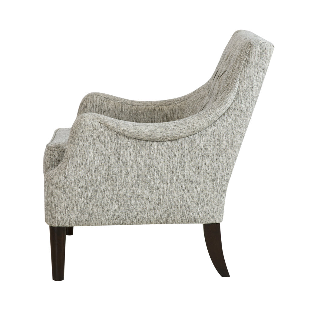 Anatonia 29.25" Wide Tufted Wingback Chair Birch Lane™ Fabric: Gray
