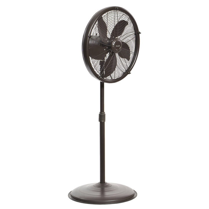 Summer Breeze Essentials Outdoor Misting Fan and Pedestal Fan Combination, 600 sq. ft. With 3 Fan Speeds and Metal Design Newair