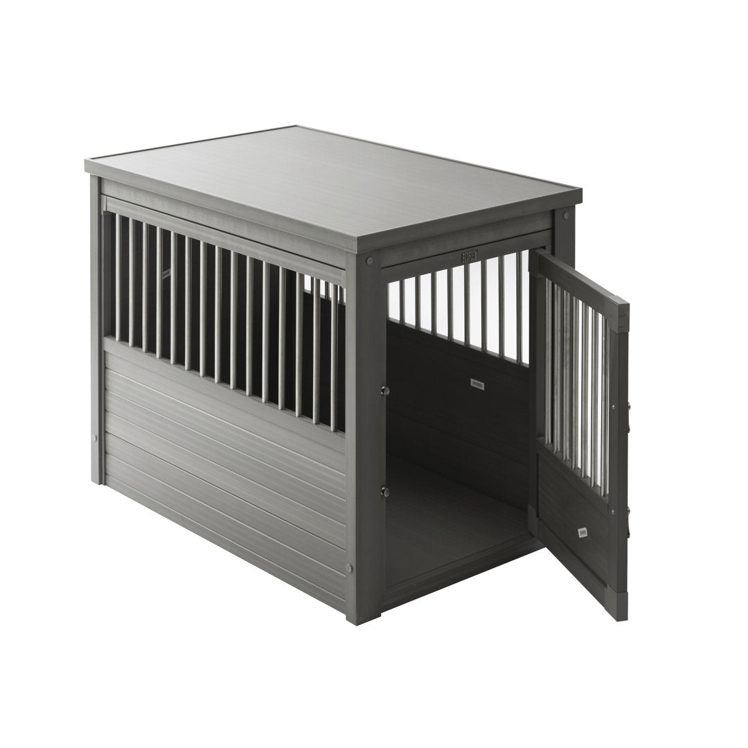 Southwick ECOFLEX® Furniture-Style Dog Crate – End Table Design Archie & Oscar™ Color: Gray Size: Large (28" H x 24" W x 35.4" D)