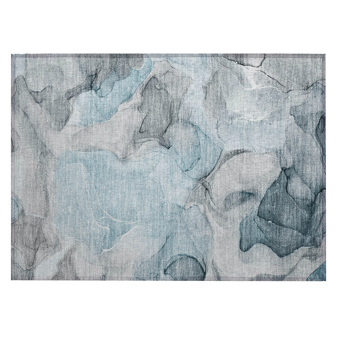 Alfonzo Indoor/Outdoor Area Rug with Non-Slip Backing Langley Street® Rug Size: Rectangle 1'8" x 2'6"