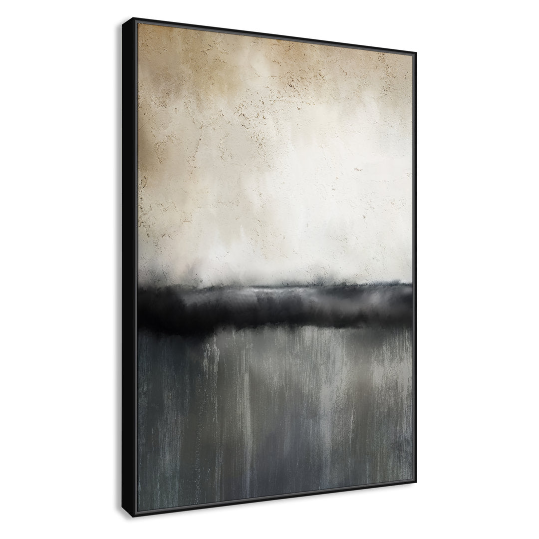 Sunset by Kimberly Allen Print Joss & Main Size: 61.5" H x 41.5" W x 2" D Format: Black Framed Canvas