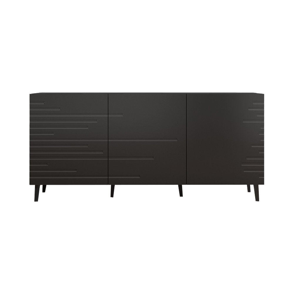 Nova 61" Sideboard Meble Furniture Color: Black