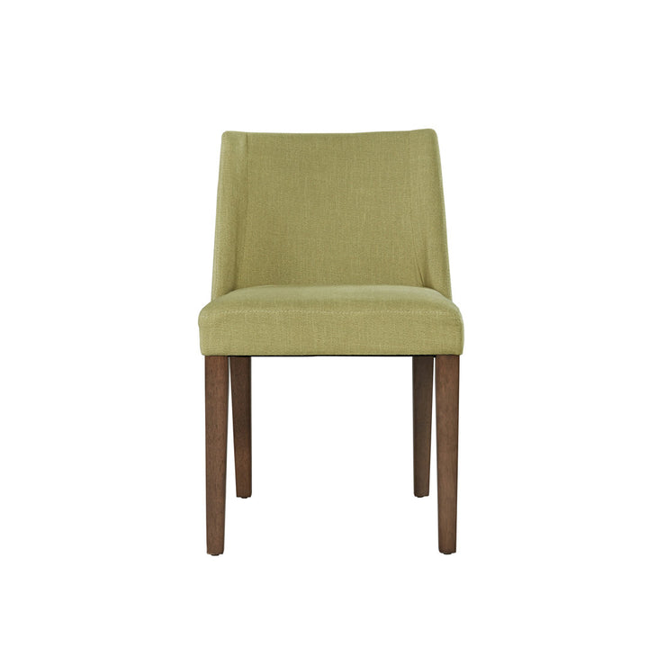 Didmarton Linen Side Chair (Set of 2) Zipcode Design™ Upholstery Color: Green Linen