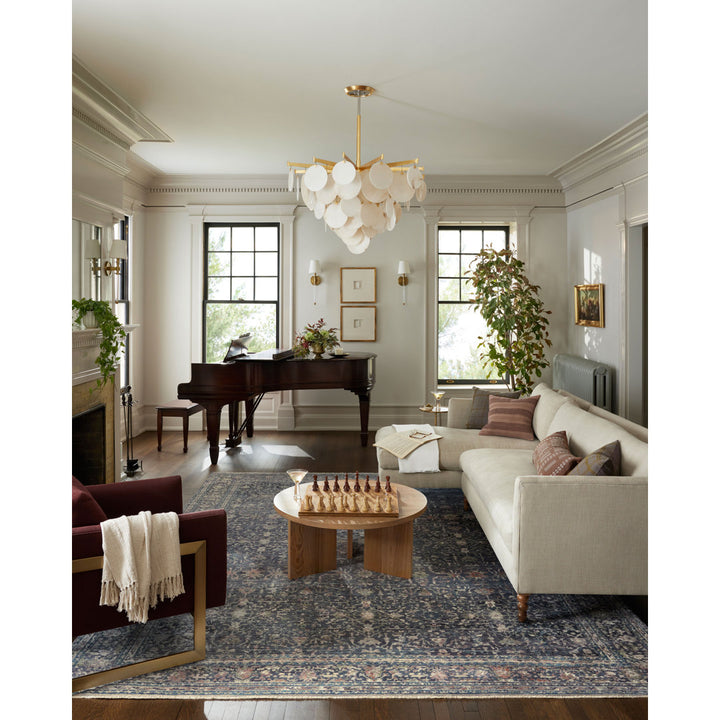 Jean Stoffer x Loloi Bradbury Midnight / Multi Area Rug Jean Stoffer x Loloi Rug Size: Rectangle 9' x 12'