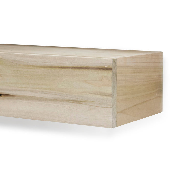 Modern Farmhouse Fireplace Shelf Mantel Dogberry Collections Depth: 9", Shelf Length: 60", Finish: Natural