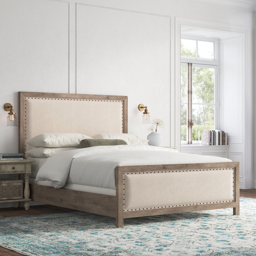 Crawley Upholstered Low Profile Standard Bed Laurel Foundry Modern Farmhouse® Size: Queen