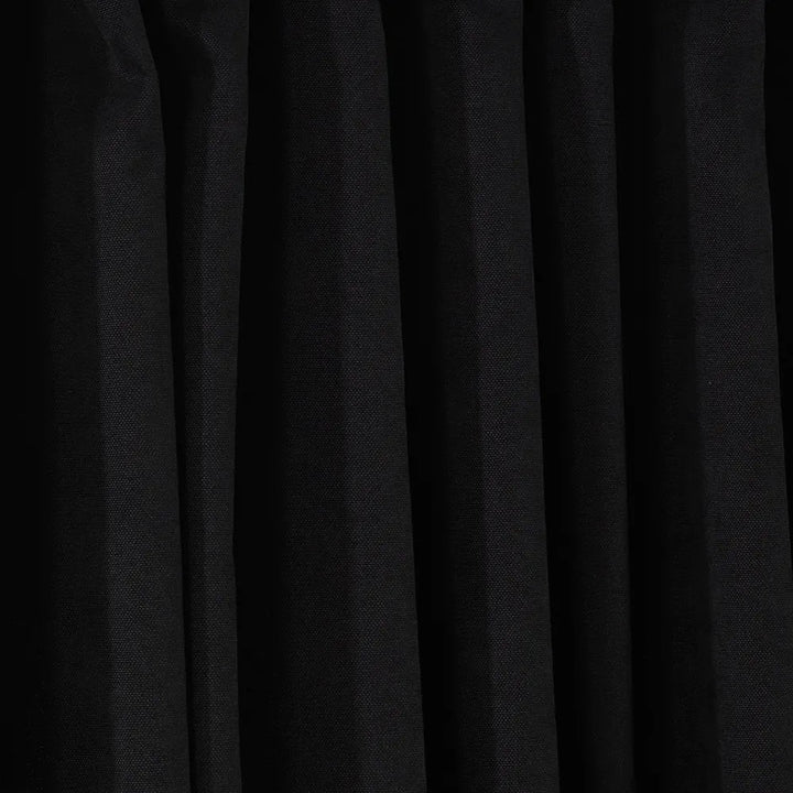 Extra wide x Extra Long Custom Made Decorative Single Panel Lilijan Home & Curtain Curtain Color: Black Size per Panel: 100" W x 228" L