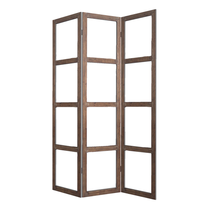 Zachery 3 Panel 7ft Room Divider Loon Peak®