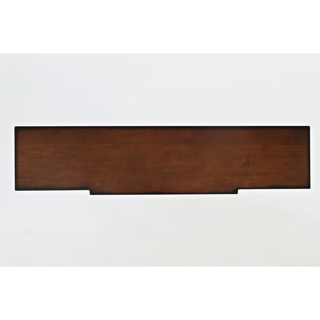 Beaumont 60" Console Table Kelly Clarkson Home Color: Antique Mahogany