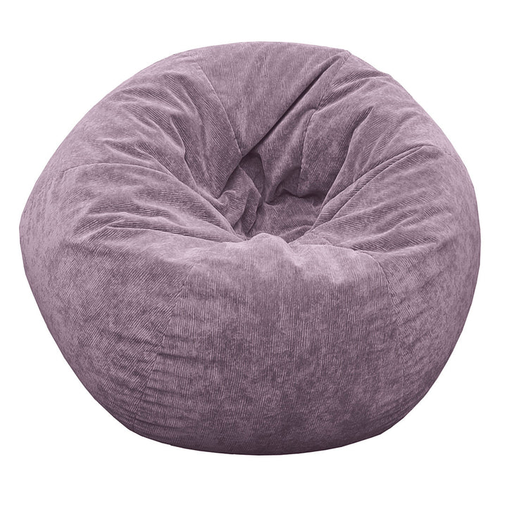 Classic Bean Bag Trule Size: Medium Body Fabric: Lilac Microfiber Suede