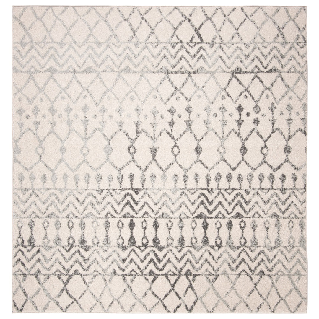 Blackheart Performance Southwestern Rug Bungalow Rose Rug Size: Square 6'7"