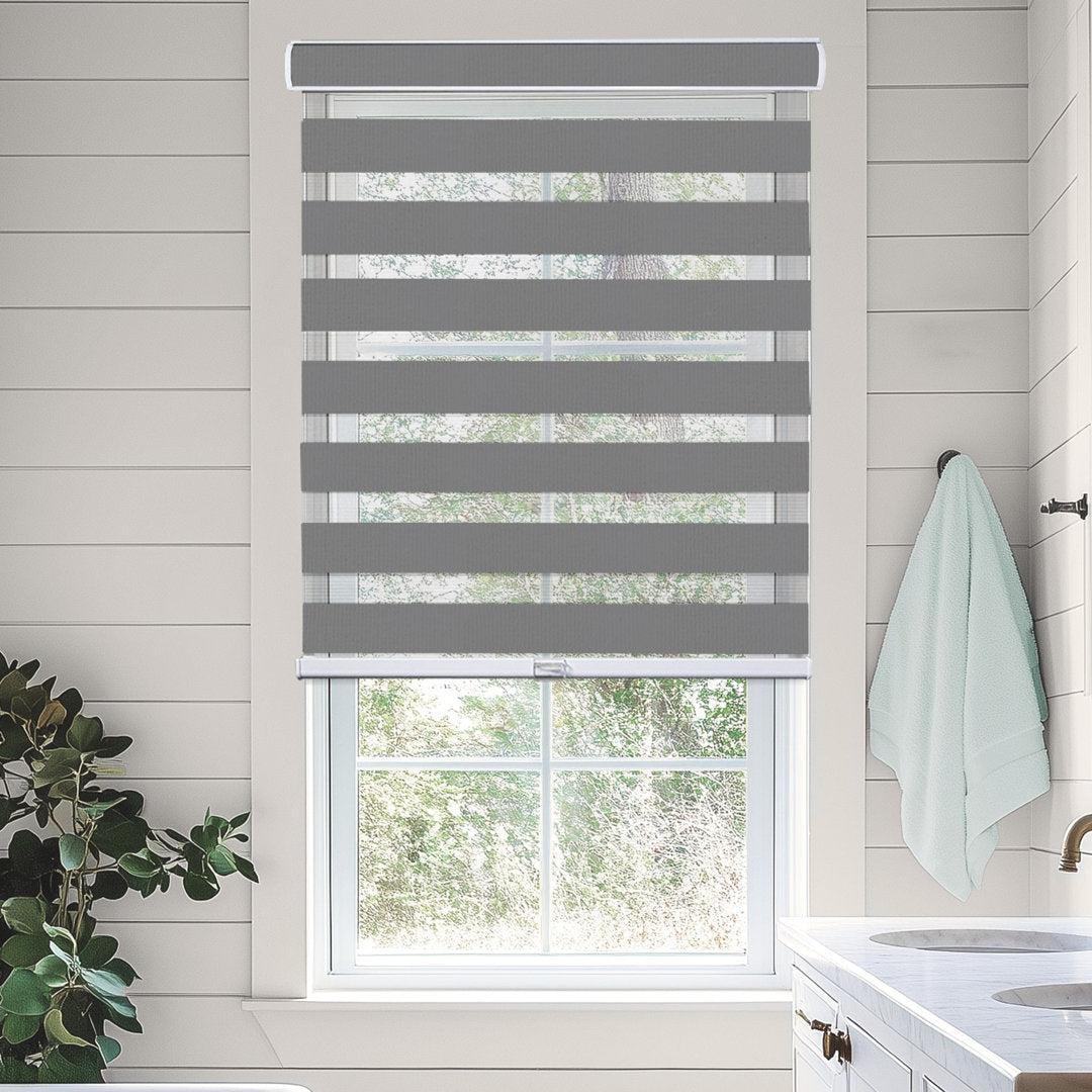 Premium Room Darkening Roller Shade Latitude Run® Length & Width: 49"W x 72"L, Finish: Basic Slate