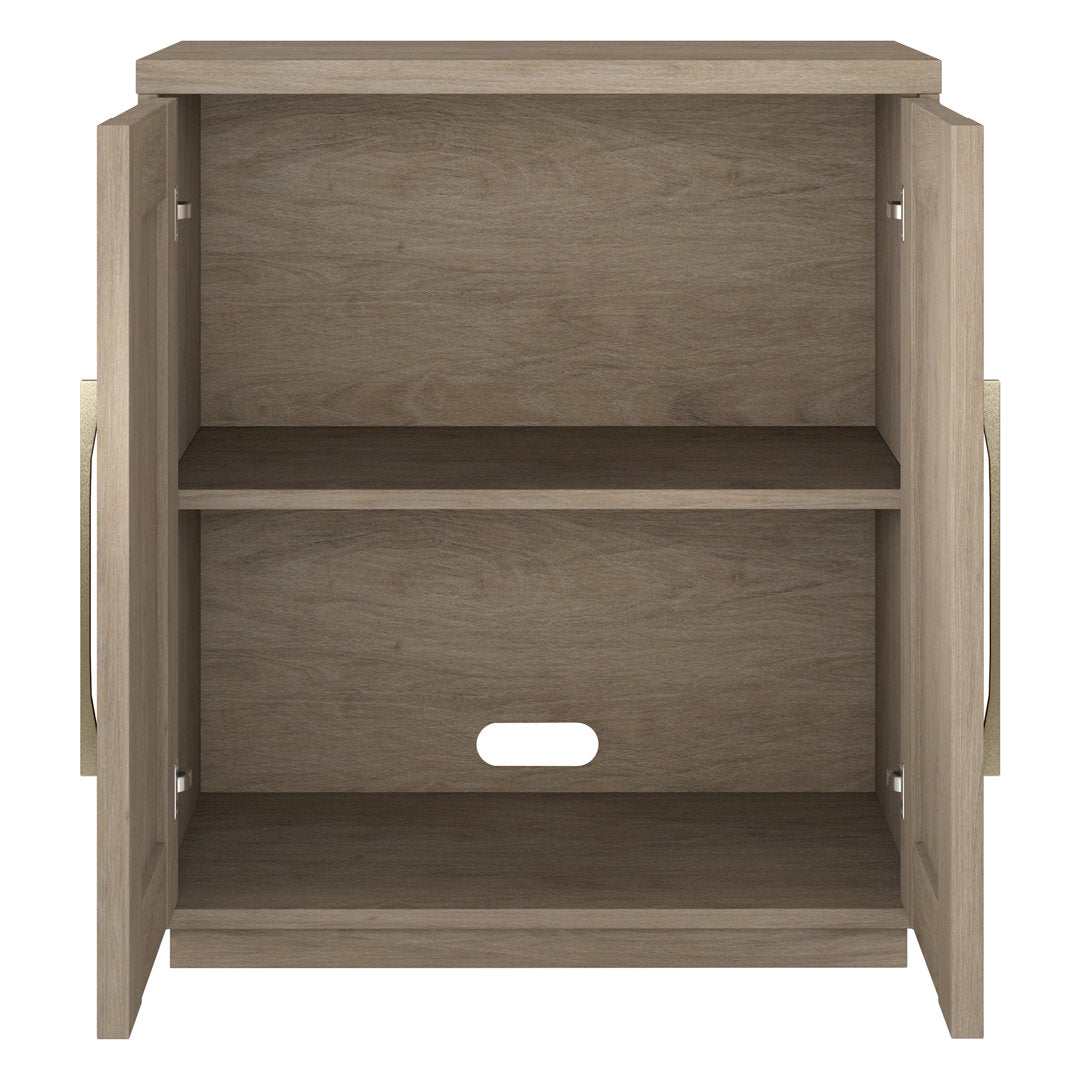 Tillman Accent Cabinet Wade Logan® Color: Antiqued Gray Oak