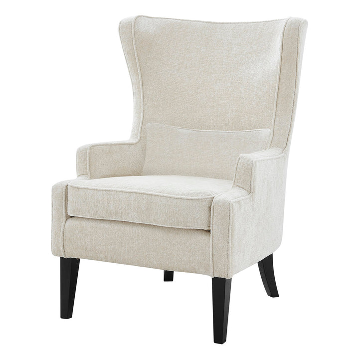 Radyn 31" Wide Polyester Wingback Chair Red Barrel Studio® Body Fabric: Opus Cream 100% Polyester