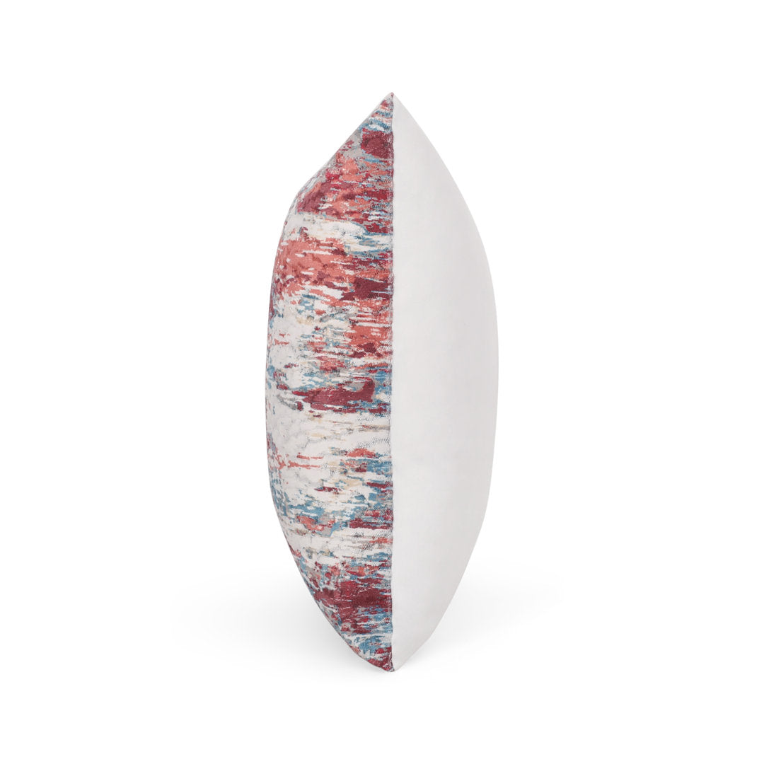 Jordana Square Pillow Cover & Insert Le Pouf Color: Claret