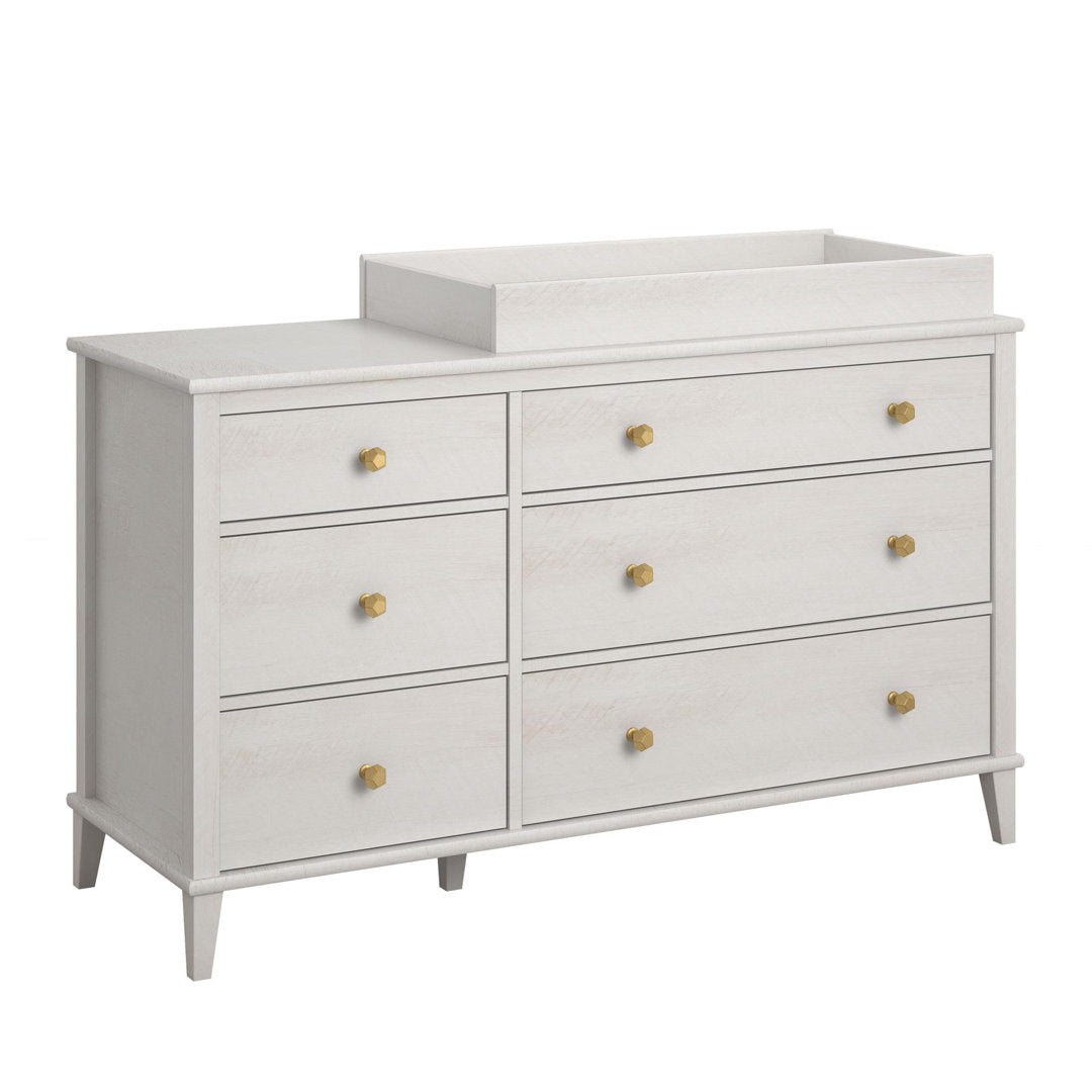 Monarch Hill Poppy Changing Table Dresser Little Seeds Color: Ivory Oak