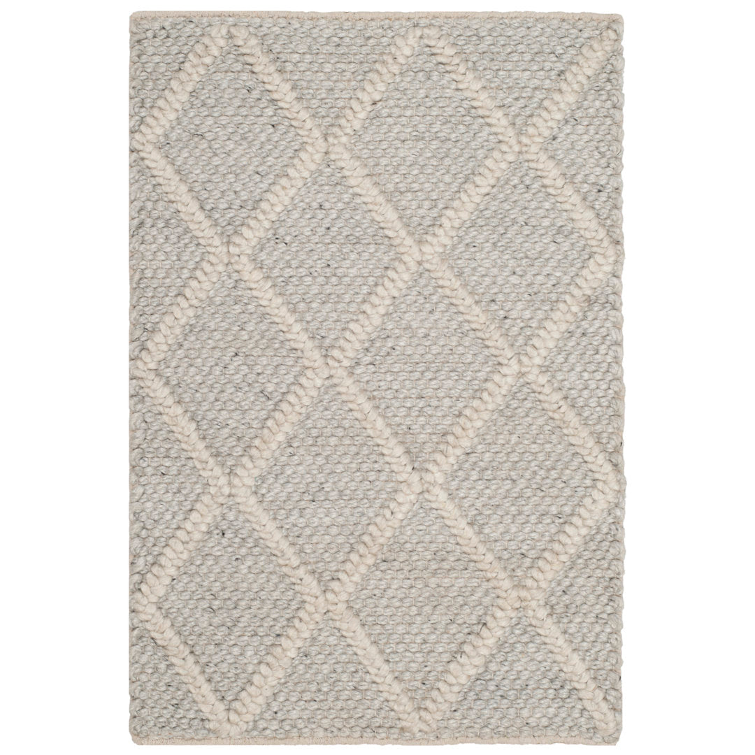 Huberty Hand Woven 60% Wool And 40% Viscose Geometric Rug Union Rustic Rug Size: Rectangle 6' x 9'