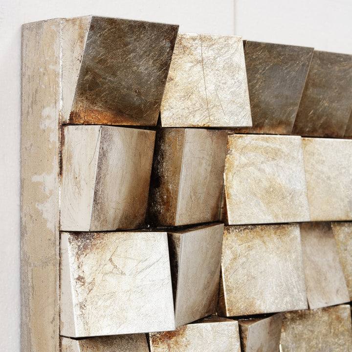 Textured 1 by Primo - Unframed Blocks on Wood Red Barrel Studio®