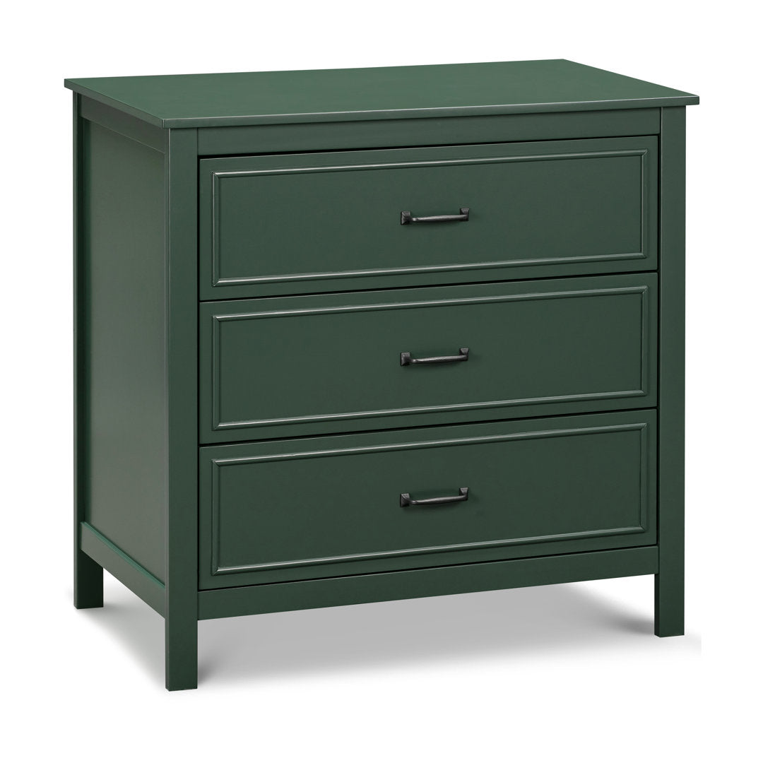 Charlie 3 Drawer Dresser daVinci Color: Forest Green