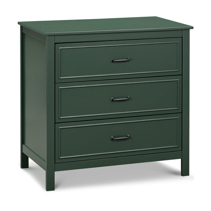 Charlie 3 Drawer Dresser daVinci Color: Forest Green