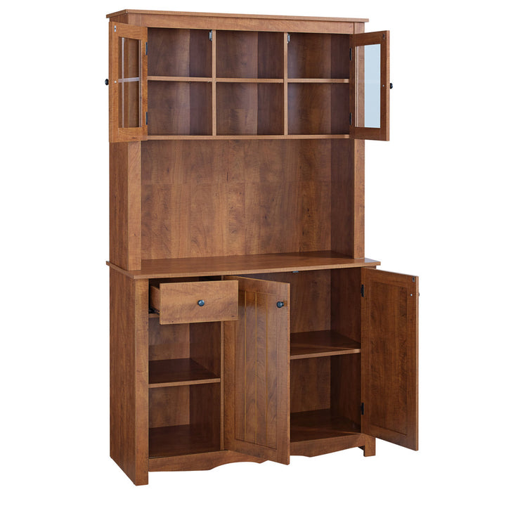 Dowdle Dining Hutch Lark Manor™ Color: Oak