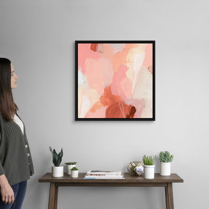 Terracotta Cloud II by June Erica Vess - Photograph Print Orren Ellis Size: 26" H x 26" W x 1.75" D Format: Black Framed