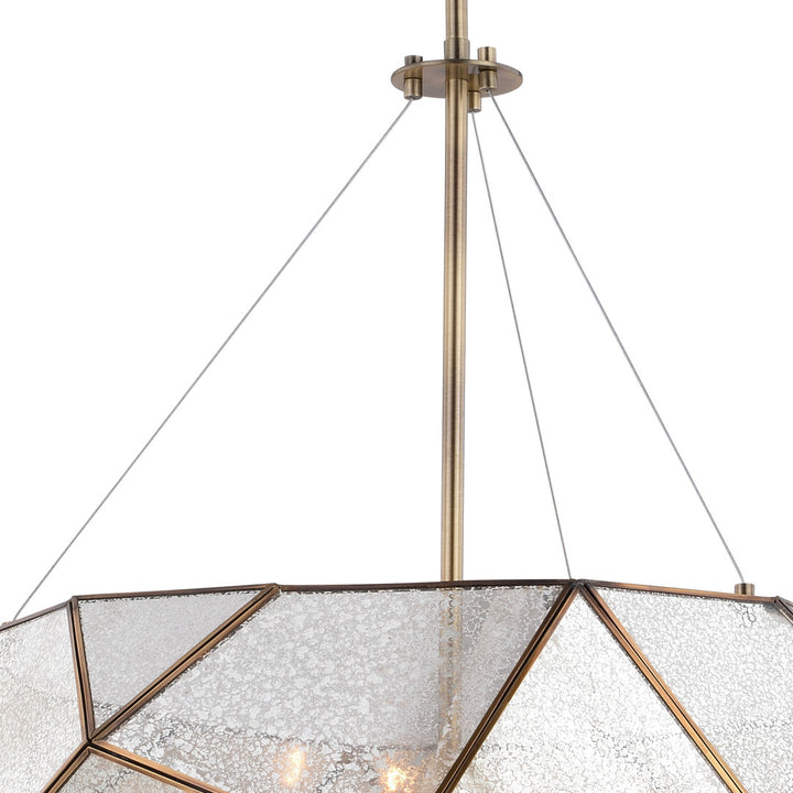 Alexander Single Drum Pendant Greyleigh™ Size: 28.5" H x 24" W x 24" D