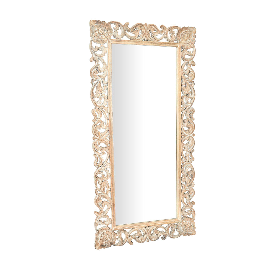 Talleyville Mango Wood Traditional Full Length Mirror One Allium Way®