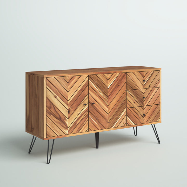 Keira 2 Door 3 Drawer Buffet Mercury Row®