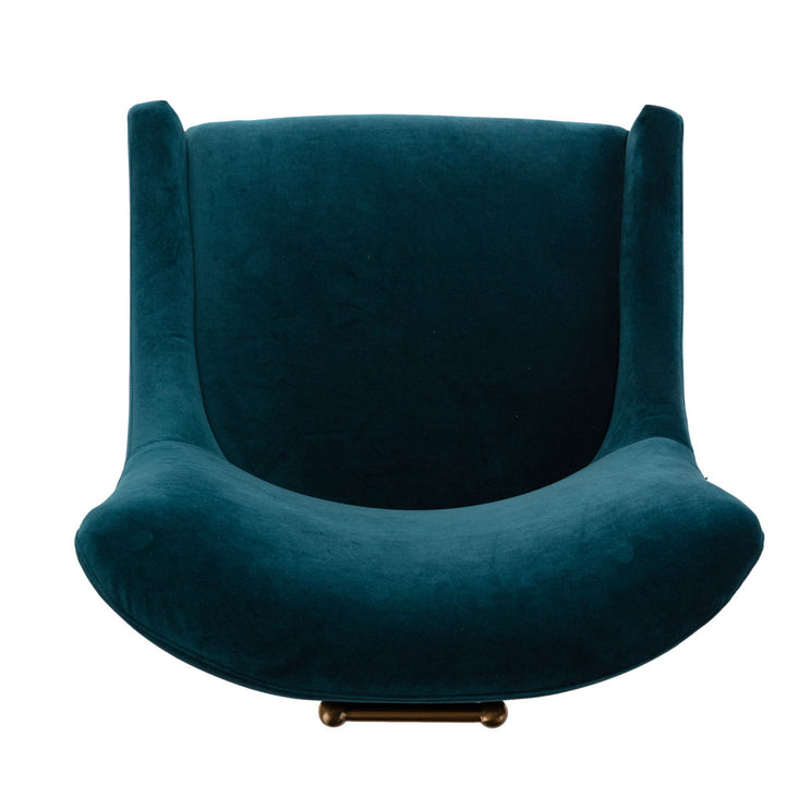 Magallanes Velvet Upholstered Side Chair (Set of 2) Willa Arlo™ Interiors Upholstery Color: Lake Green