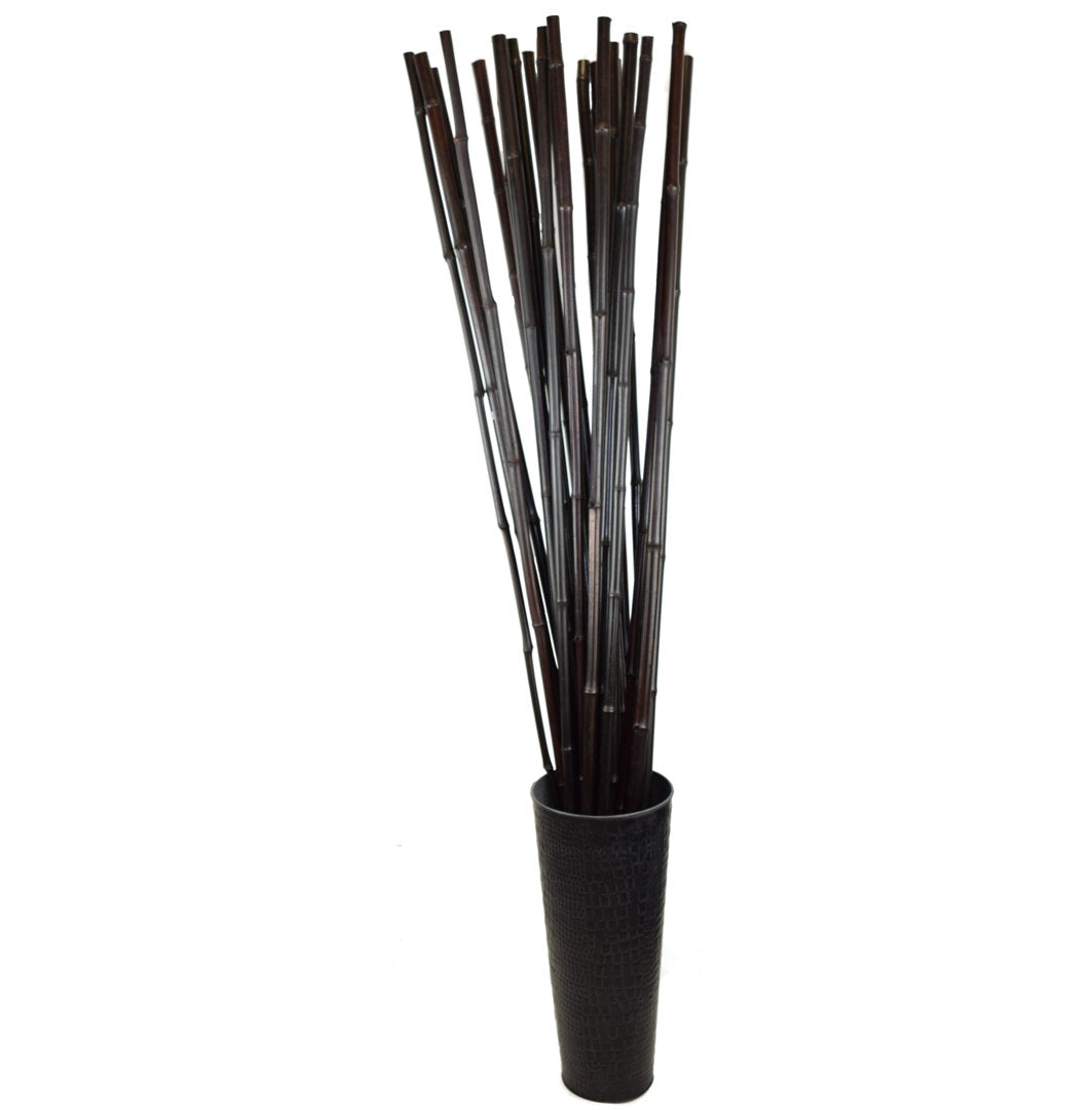 Castello Bamboo Poles Sculpture (Set of 3) Beachcrest Home™