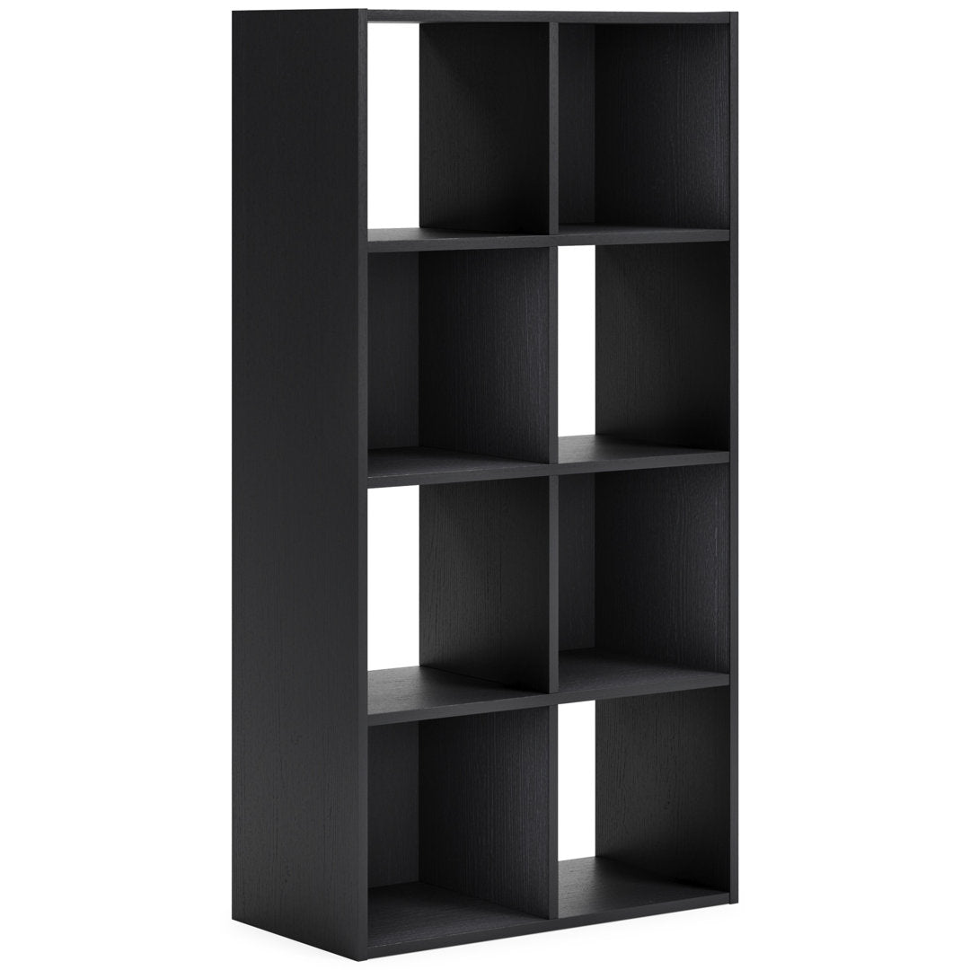Tobiah Cube Bookcase Sunside Sails Color: Black Size: (8 Shelves) 47" H x 24" W x 12" D