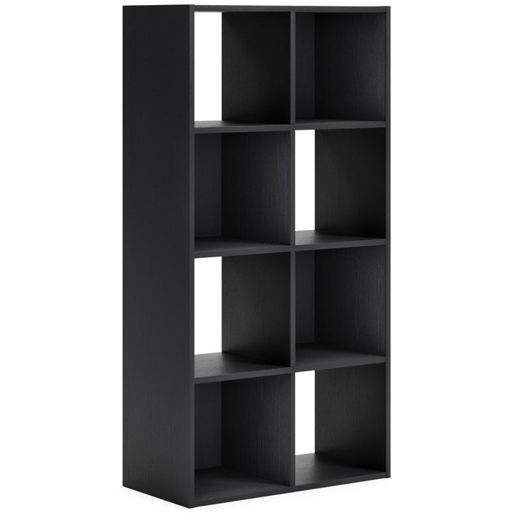 Tobiah Cube Bookcase Sunside Sails Color: Black Size: (8 Shelves) 47" H x 24" W x 12" D