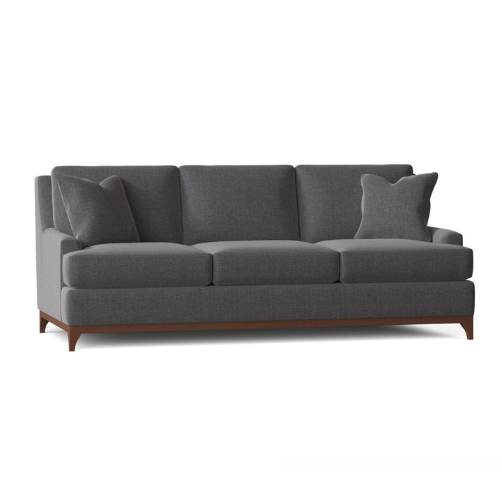 Madelyn 89" Recessed Arm Sofa Wayfair Custom Upholstery™ Fabric: Cast Slate Sunbrella® Plainweave