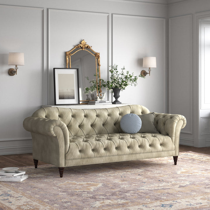 Ladores 91.25" Rolled Arm Sofa Darby Home Co