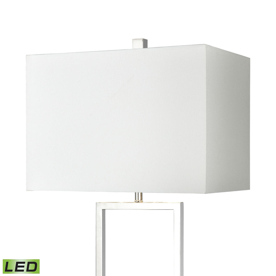 Ulderica 31" Chrome Table Lamp Orren Ellis Bulb Included: Yes