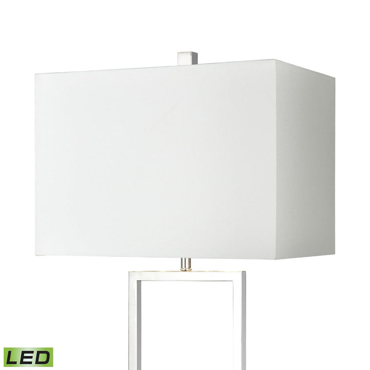 Ulderica 31" Chrome Table Lamp Orren Ellis Bulb Included: Yes